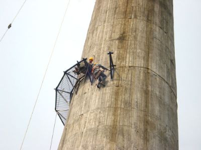 煙囪煙氣在線監測系統平臺安裝