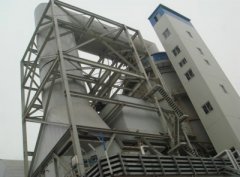  塔架式雙層不銹鋼煙囪防腐