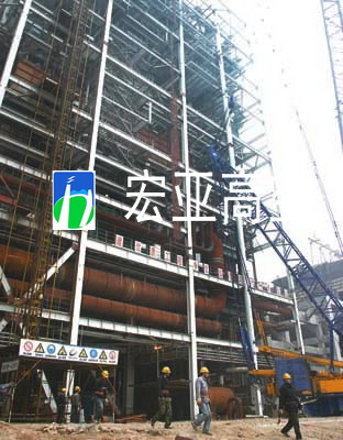 山東谷神電廠爐架防腐